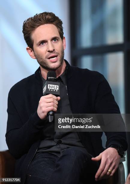 Actor Glenn Howerton attends the Build Series to discuss his new NBC show 'A.P. Bio' at Build Studio on January 30, 2018 in New York City.