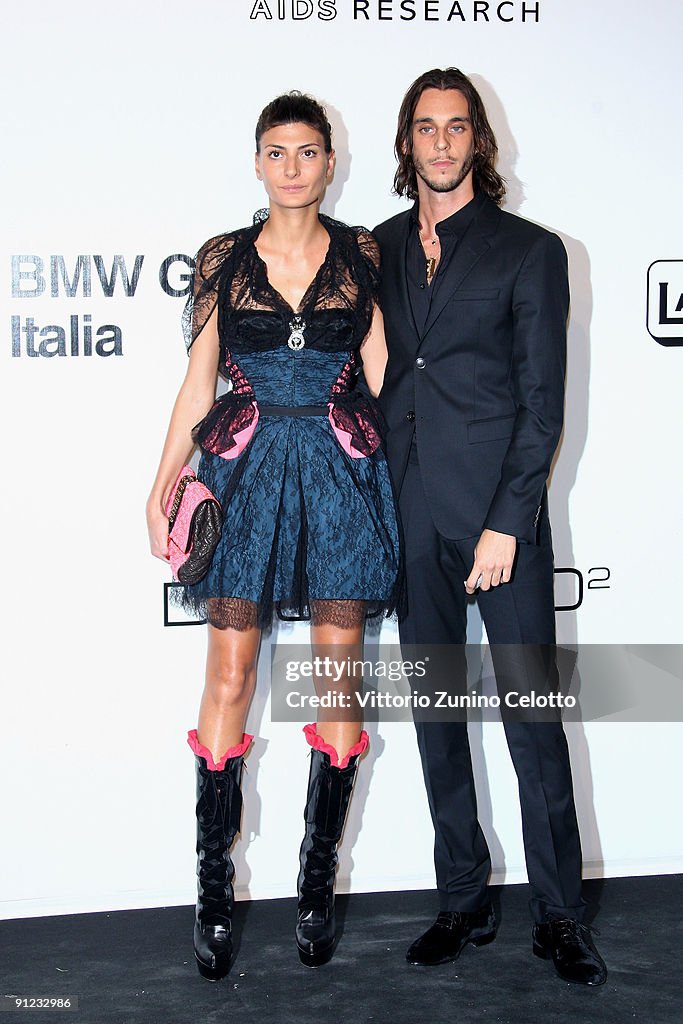 AmfAR's Inaugural Milan Fashion Week Event - Arrivals