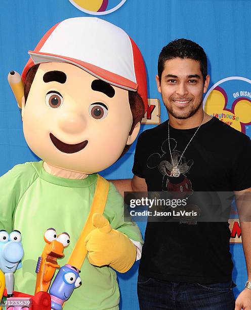 Actor Wilmer Valderrama attends the premiere of "Handy Manny Motorcycle Adventure" at ArcLight Cinemas on September 26, 2009 in Hollywood, California.