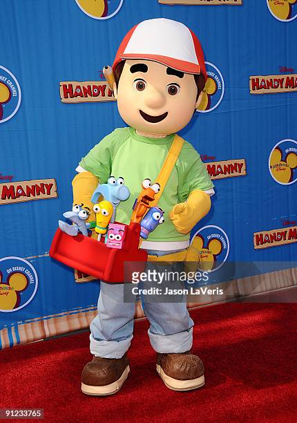 Handy Manny attends the premiere of "Handy Manny Motorcycle Adventure" at ArcLight Cinemas on September 26, 2009 in Hollywood, California.