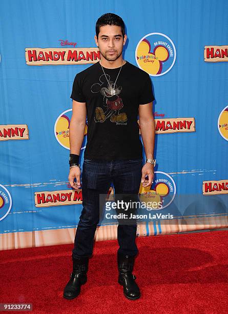 Actor Wilmer Valderrama attends the premiere of "Handy Manny Motorcycle Adventure" at ArcLight Cinemas on September 26, 2009 in Hollywood, California.
