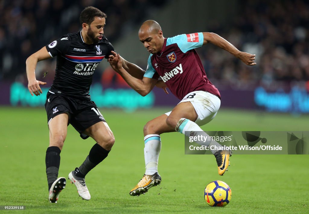 West Ham United v Crystal Palace - Premier League