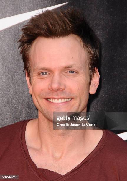 Actor Joel McHale attends "More Than a Game" at Hollywood & Highland Courtyard on September 26, 2009 in Hollywood, California.