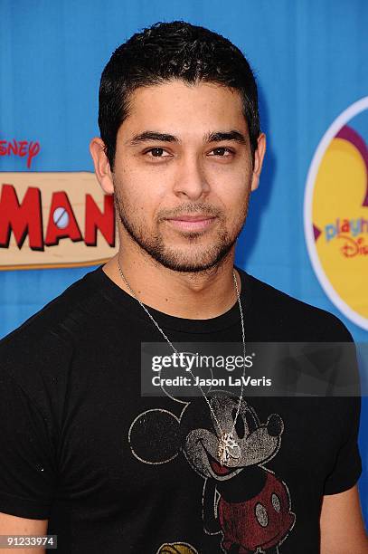 Actor Wilmer Valderrama attends the premiere of "Handy Manny Motorcycle Adventure" at ArcLight Cinemas on September 26, 2009 in Hollywood, California.