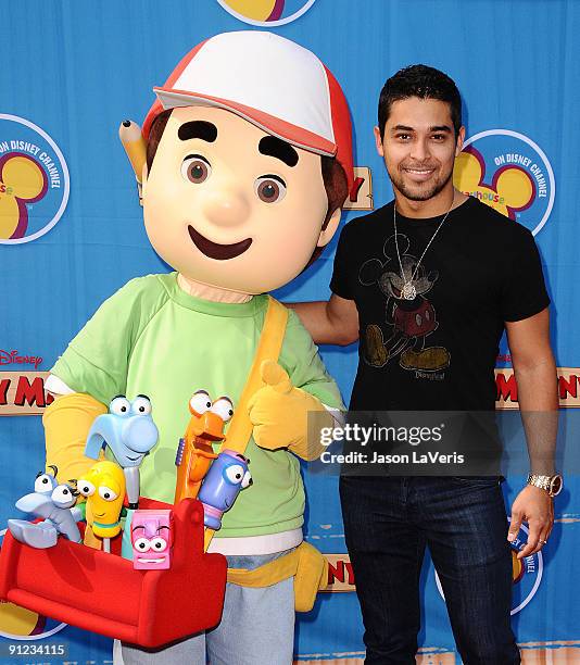 Actor Wilmer Valderrama attends the premiere of "Handy Manny Motorcycle Adventure" at ArcLight Cinemas on September 26, 2009 in Hollywood, California.