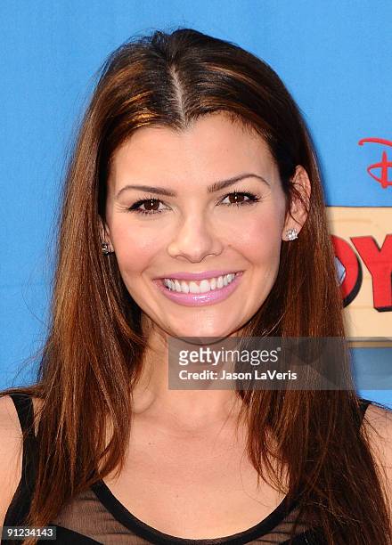 Actress Ali Landry attends the premiere of "Handy Manny Motorcycle Adventure" at ArcLight Cinemas on September 26, 2009 in Hollywood, California.