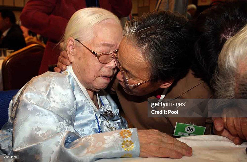 Relatives From North & South Korea Reunite After Korean War Separation