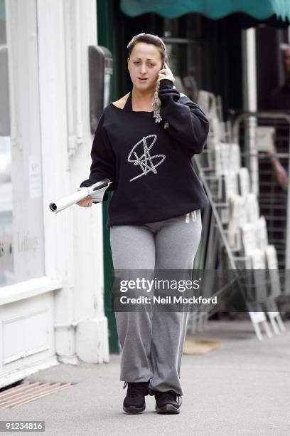 Natalie Cassidy sighting on September 29, 2009 in London, England.