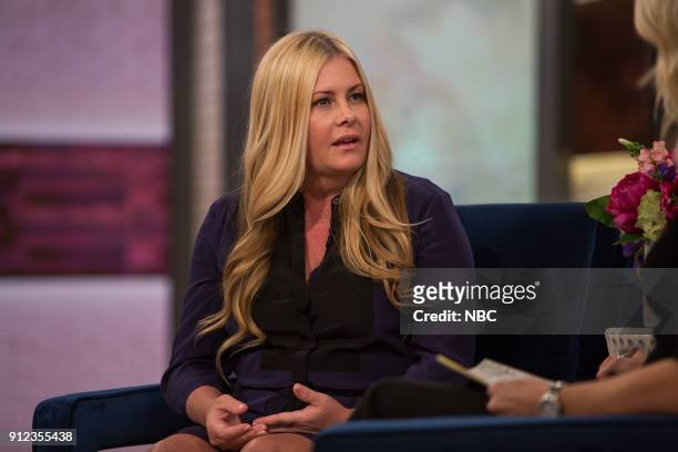 Pictured: Nicole Eggert on Tuesday, January 30, 2018 --