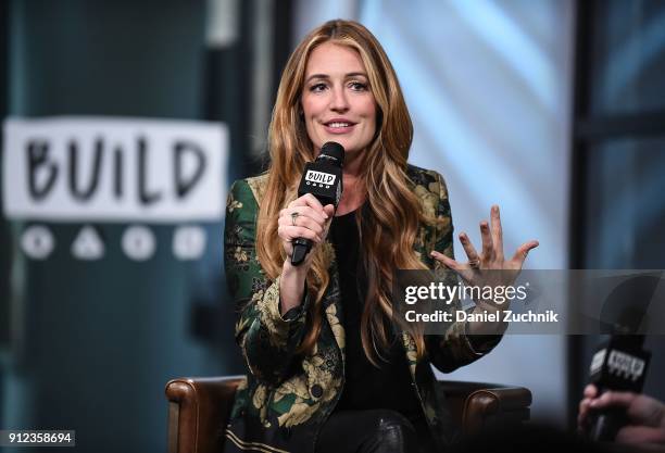 Cat Deeley attends the Build Series to discuss her new TV show 'This Time Next Year' at Build Studio on January 30, 2018 in New York City.