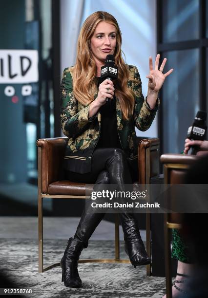 Cat Deeley attends the Build Series to discuss her new TV show 'This Time Next Year' at Build Studio on January 30, 2018 in New York City.