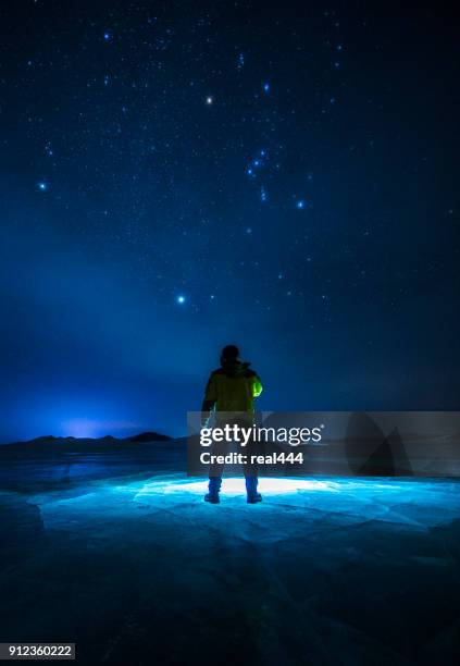 searching the nightscape - torch light stock pictures, royalty-free photos & images