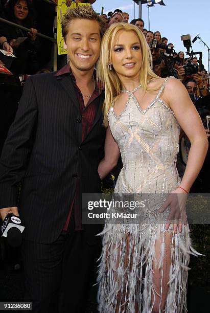 Lance Bass and Britney Spears