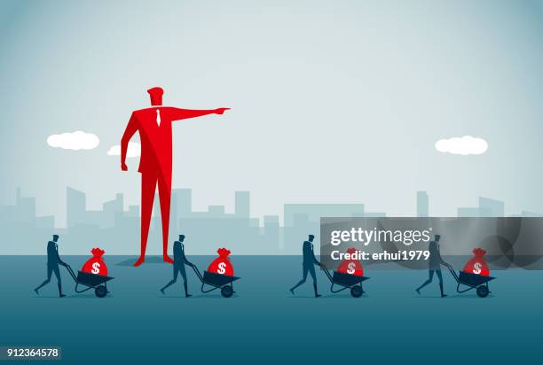 diktator - vorarbeiter stock-grafiken, -clipart, -cartoons und -symbole