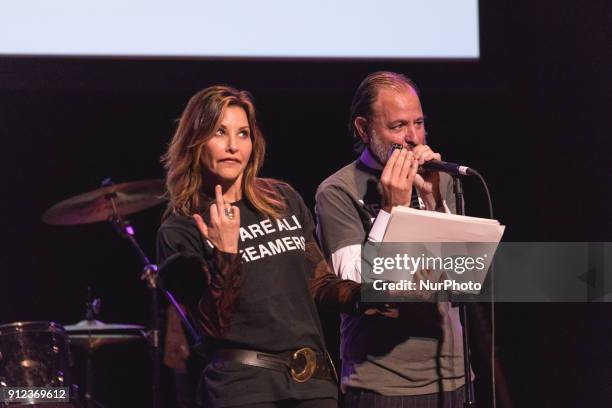 Gina Gershon, and Fisher Stevens perform an original song about U.S. Sec. Of the Interior Ryan Zinke, and Administrator of the EPA Scott Pruitt's...