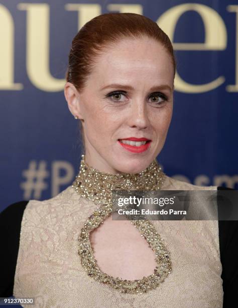 Actress Maria Castro attends 'VII Premios Mujer Hoy' at Casino on January 30, 2018 in Madrid, Spain.