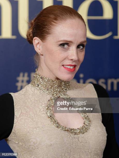 Actress Maria Castro attends 'VII Premios Mujer Hoy' at Casino on January 30, 2018 in Madrid, Spain.