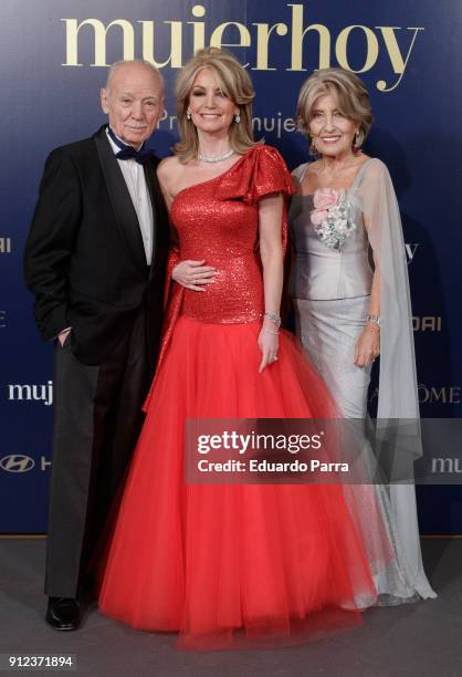 Cristina Yanes attends 'VII Premios Mujer Hoy' at Casino on January 30, 2018 in Madrid, Spain.