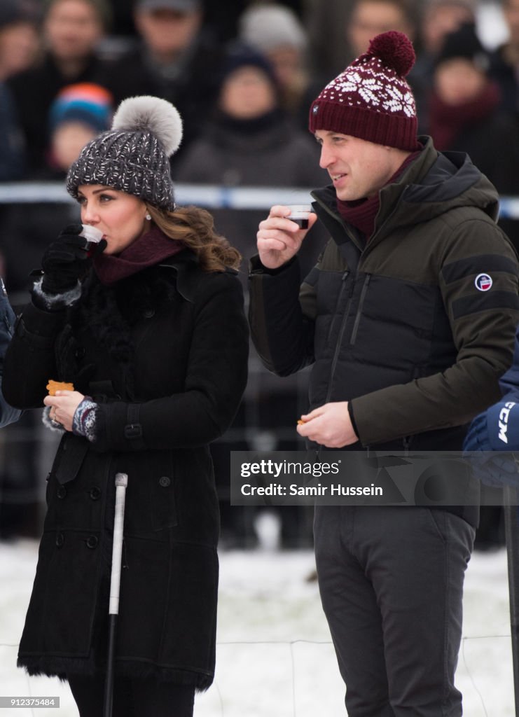 The Duke And Duchess Of Cambridge Visit Sweden And Norway - Day 1