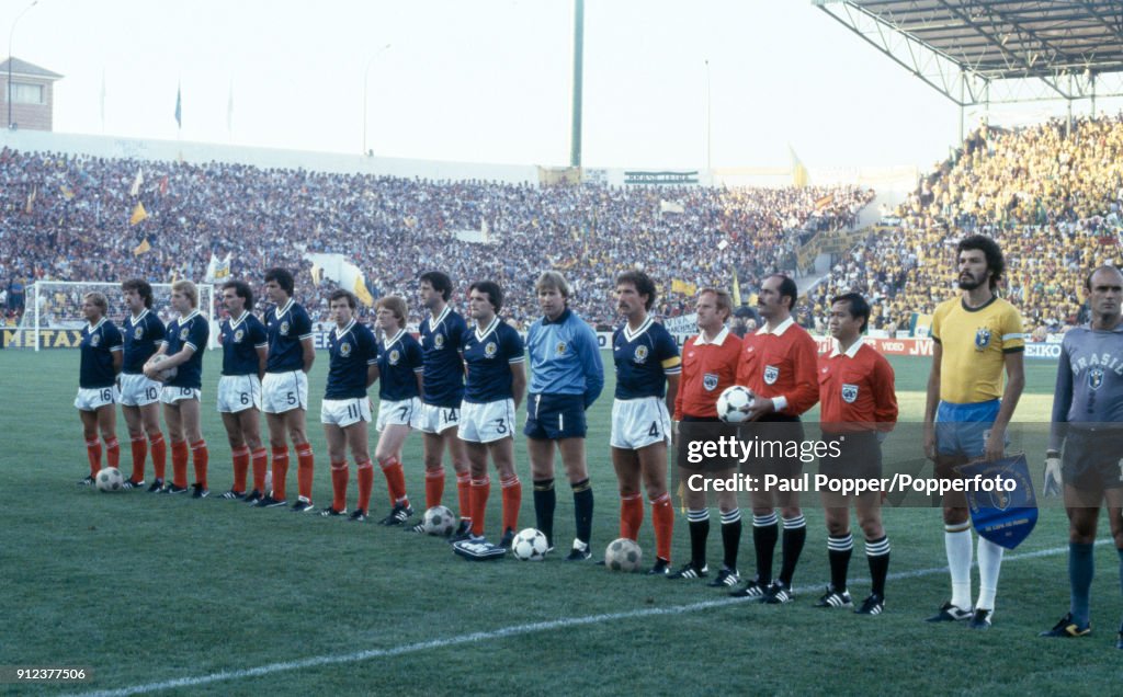 1982 FIFA World Cup - Brazil v Scotland