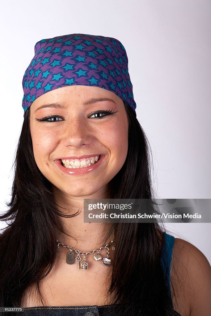 Selina Shirin Mueller poses during a photo session on June 16, 2008