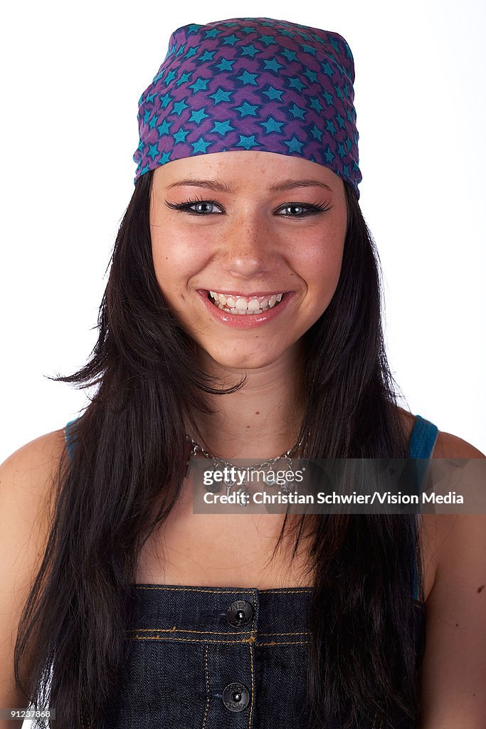 Selina Shirin Mueller poses during a photo session on June 16, 2008