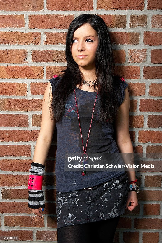 Selina Shirin Mueller poses during a photo session on June 16, 2008