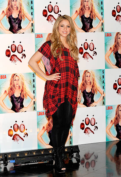 Singer Shakira presents her new album "La Loba" at Hotel Puerta de America on September 28, 2009 in Madrid, Spain.