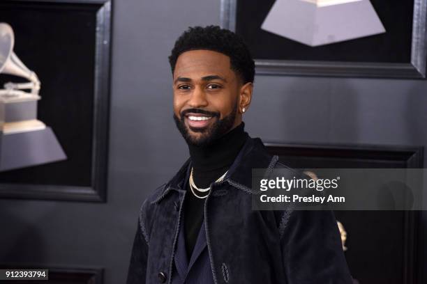 Big Sean attends the 60th Annual GRAMMY Awards - Arrivals at Madison Square Garden on January 28, 2018 in New York City.