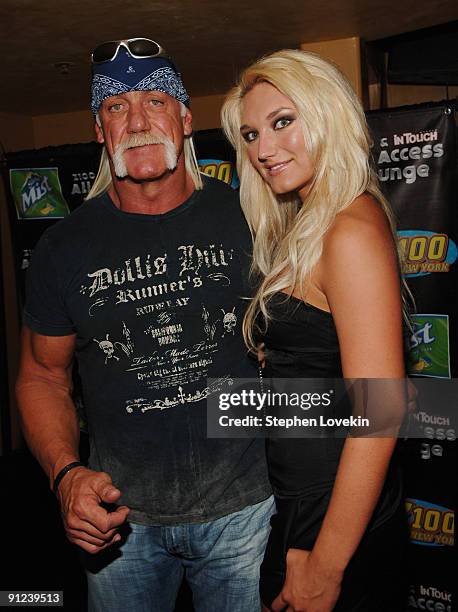 Hulk Hogan and Brooke Hogan