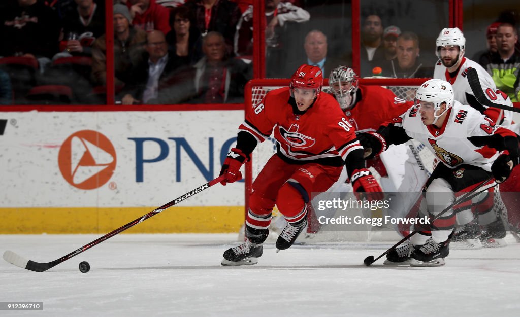 Ottawa Senators v Carolina Hurricanes