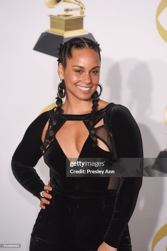 60th Annual GRAMMY Awards - Press Room