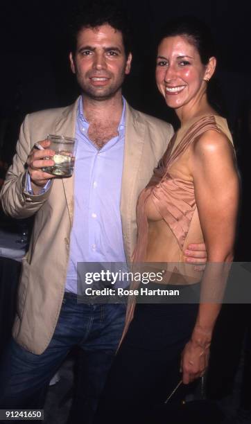 Gallery owner Gavin Brown at Craig Robbins' dinner in Miami, Florida, 2001.