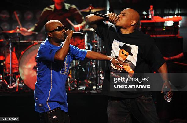 Onyx perform onstage at the 2009 VH1 Hip Hop Honors at the Brooklyn Academy of Music on September 23, 2009 in the Brooklyn borough of New York City.