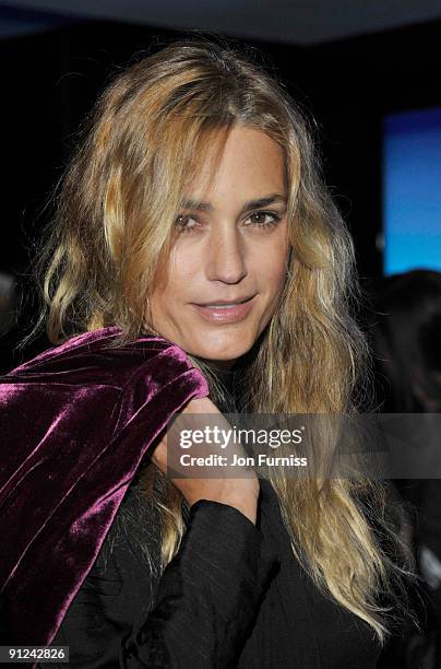 Yasmin Le Bon attends the 02 X Awards at the Paramount, Centrepoint on September 29, 2009 in London, England.