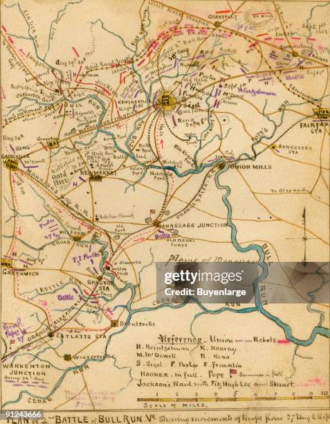 Movement of troops in a three county area extending from Warrenton, Va. In Fauquier County through Manassas, Va. In Prince William County, ending to...