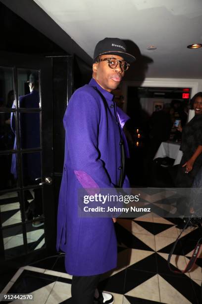Kardinal Offishall attends the 14th Annual "The Breakfast Club" Gala at Omar's on January 28, 2018 in New York City.