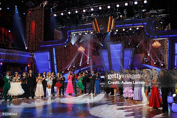 Episode 902" - It was a night of Quickstep, Jive and Tango, as "Dancing with the Stars" welcomed Baz Luhrmann to the ballroom as a guest judge during...