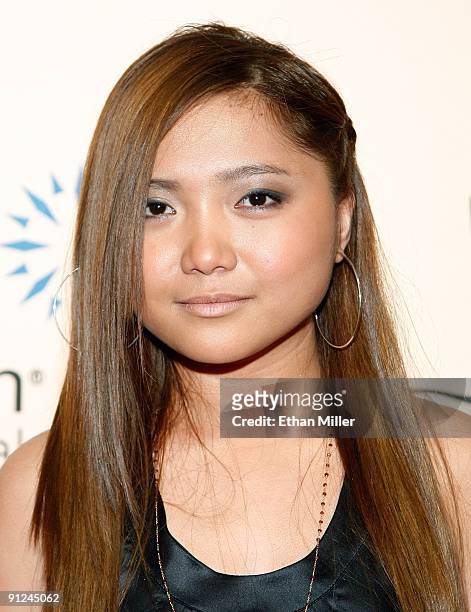 Singer Charice Pempengco arrives at the 14th annual Andre Agassi Charitable Foundation's Grand Slam for Children benefit concert at the Wynn Las...