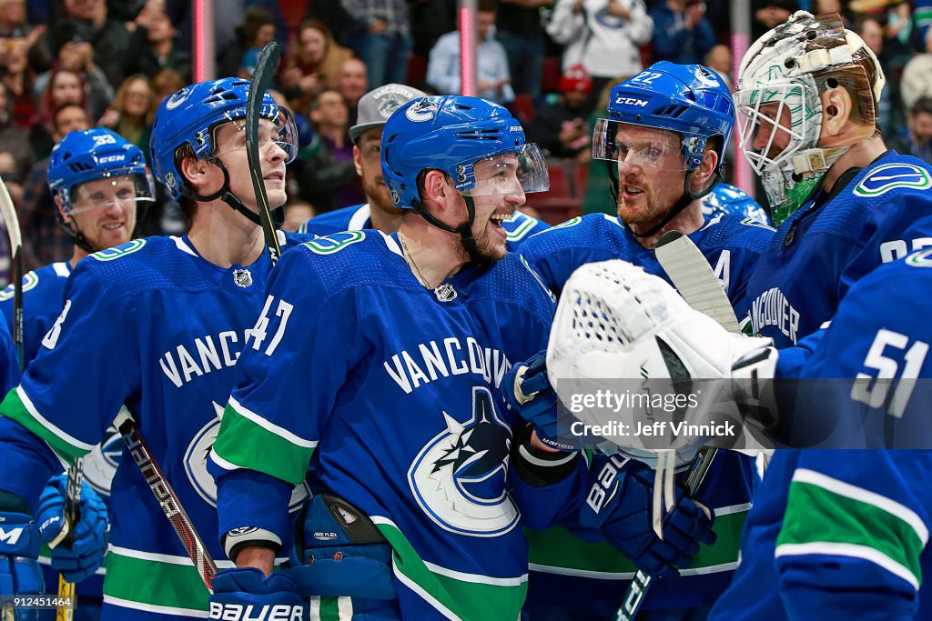 Colorado Avalanche v Vancouver Canucks