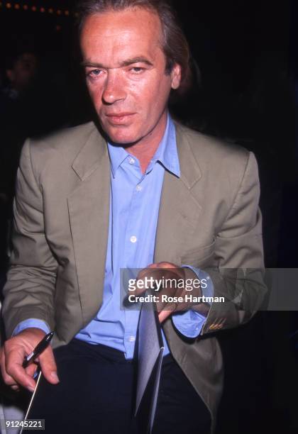 Author Martin Amis at a reading held at the 92nd street YMHA in New York, 2002.