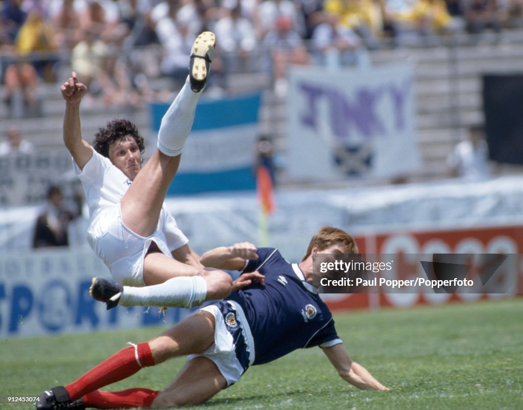 1986 FIFA World Cup  -  Scotland v Uruguay