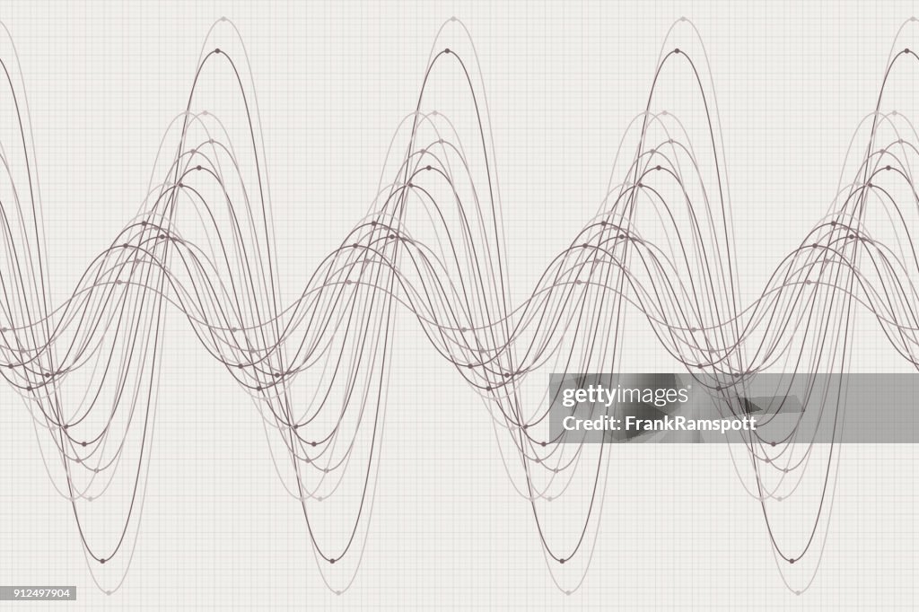 Concrete Sine Wave Line Pattern Horizontal High-Res Vector Graphic ...