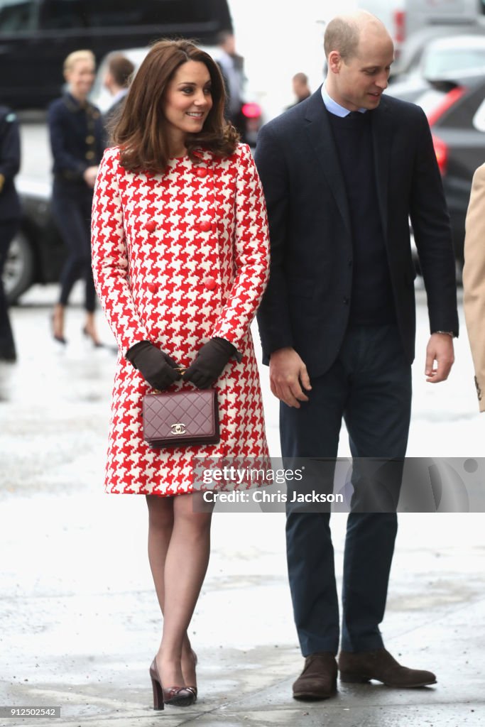 The Duke And Duchess Of Cambridge Visit Sweden And Norway - Day 2