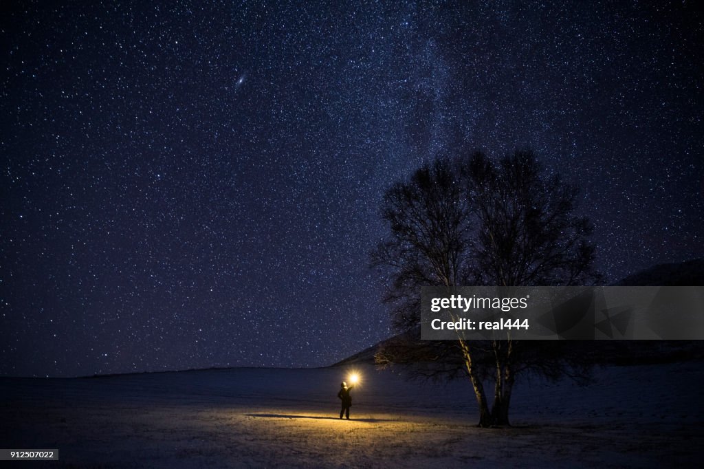 Milky way in the galaxy