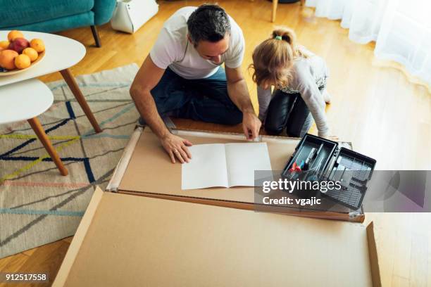 family diy - instructions manual stock pictures, royalty-free photos & images