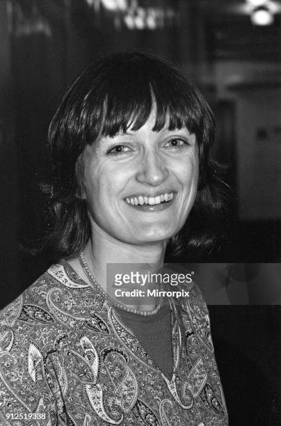Tessa Jowell, Labour candidate in the Ilford North by-election, 24th January 1978.