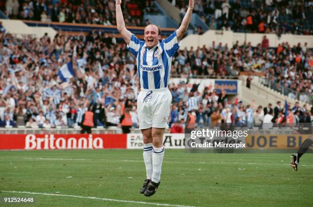 The 1995 Football League Second Division play-off final: Huddersfield Town v Bristol Rovers, final score Huddersfield Town 2 - Bristol Rovers 1. Iain...