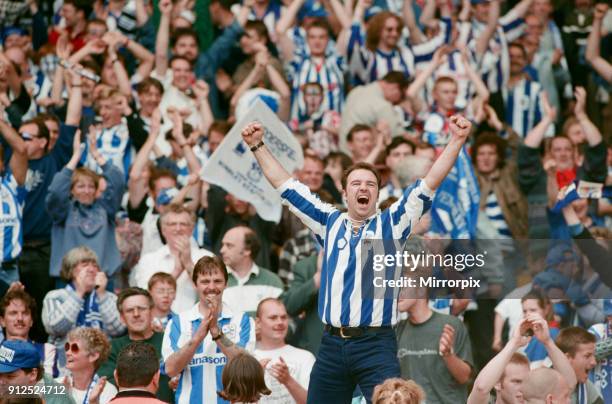 The 1995 Football League Second Division play-off final: Huddersfield Town v Bristol Rovers, final score Huddersfield Town 2 - Bristol Rovers 1....