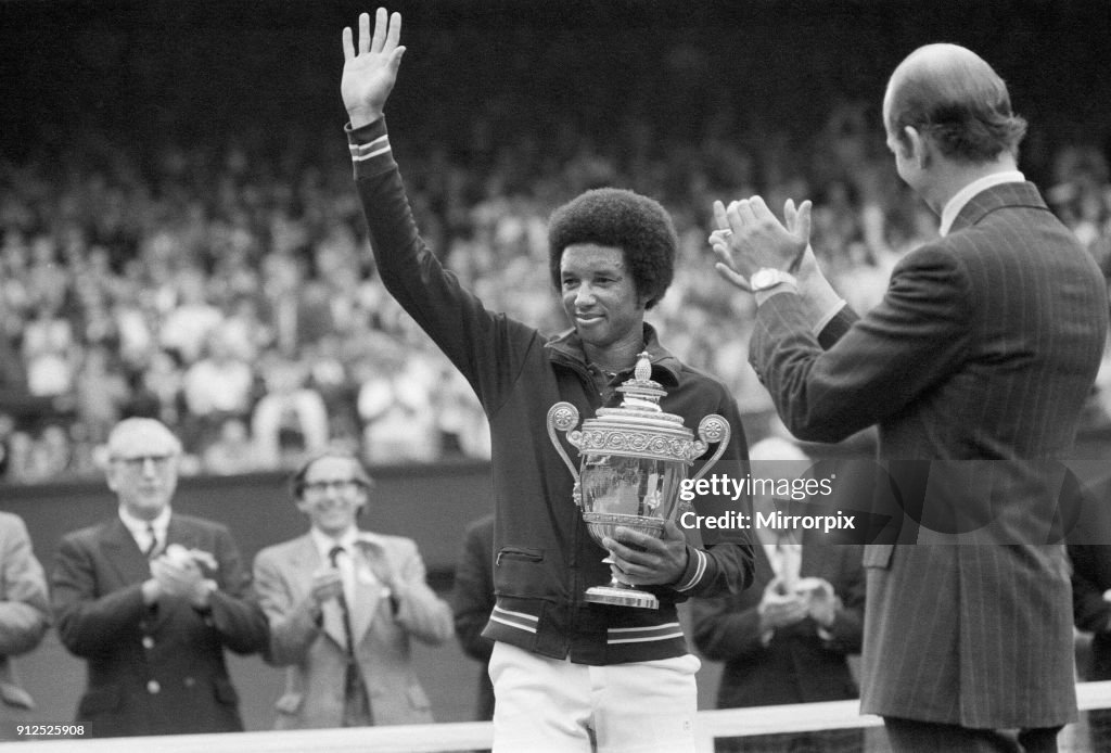 Arthur Ashe Wimbledon 1975